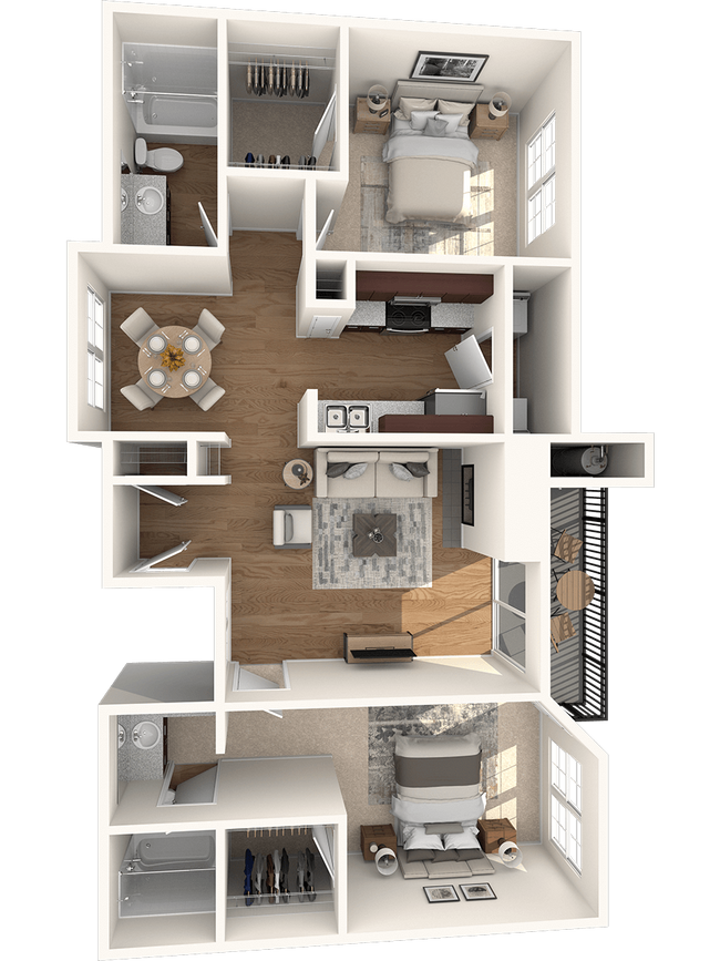Unit 1005 0258 floor plan